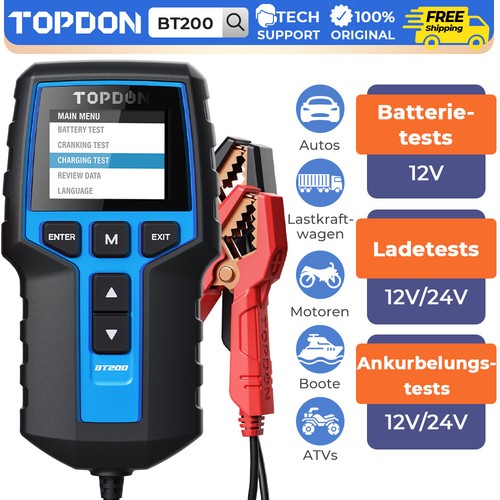 Topdon bt200 12v - topdon, autobatterie