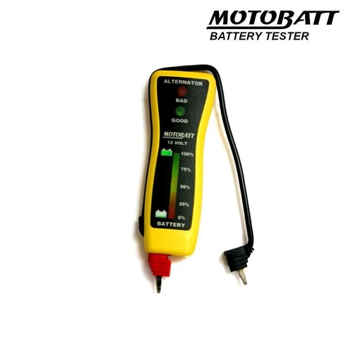 Motobatt 12v pocket voltmeter - 12v,