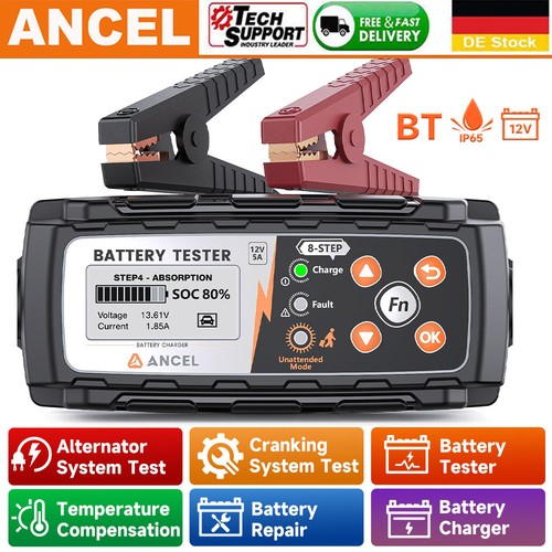 Ancel 12v kfz batterietester - kfz,