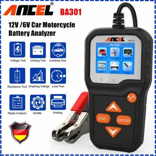 Auto motorrad batterietester - auto,
