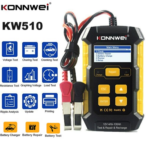 Kw510 batterietester 12v - batterietester,