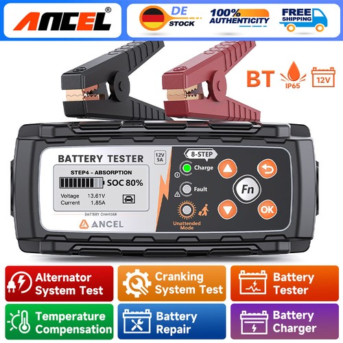 Ancel 12v kfz batterietester - ancel,