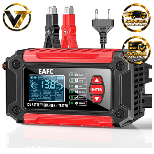 Batterieladegerät 12v mit - batterieladegerät,