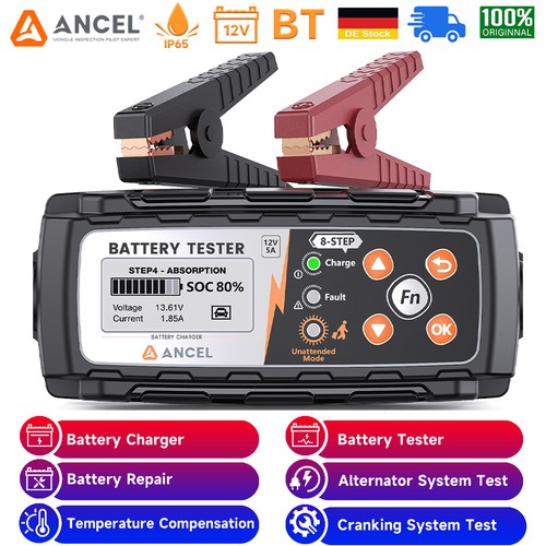 Ancel 12v auto - 12v, batterietester