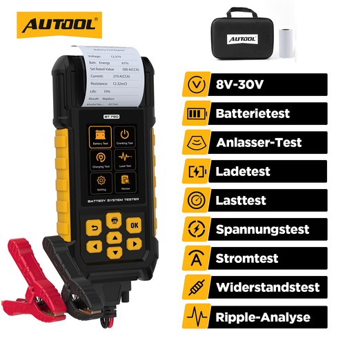 Batterietester 12v 24v kfz - batterietester,